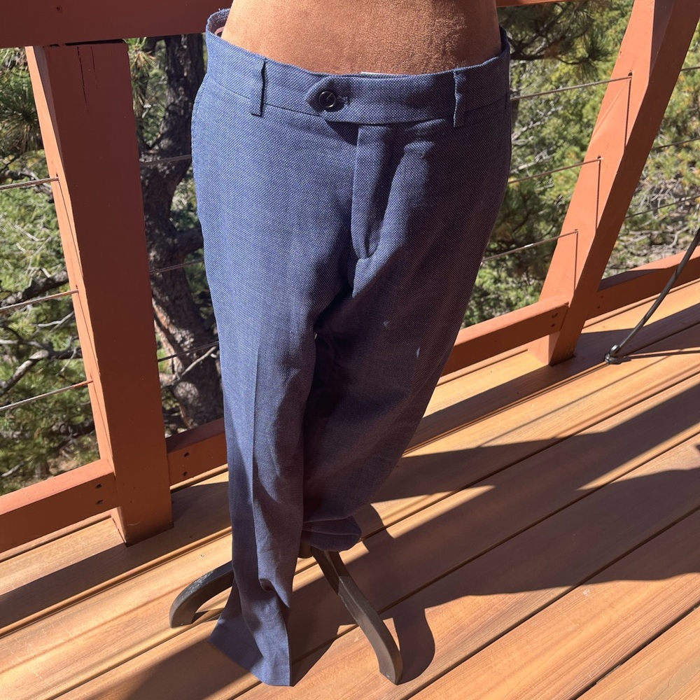 Original Penguin Blue Wool Blend Dress Pants 32x29